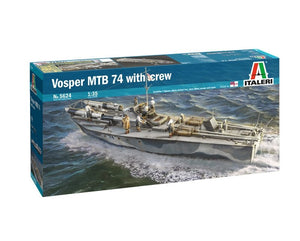 Italeri 5624 Vosper 74 Torpedo Boat with crew (7 FIGURES &amp;amp; ACCESSORIES INCLUDED) 1/35