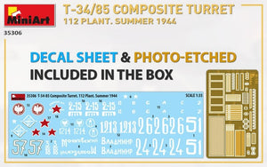 MiniArt 35306 T-34/85 COMPOSITE TURRET. 112 PLANT. SUMMER 1944 1/35 – image 3