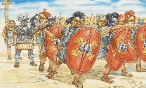 Italeri 6021 Roman Infantry I.st Cen. b.C. 1/72
