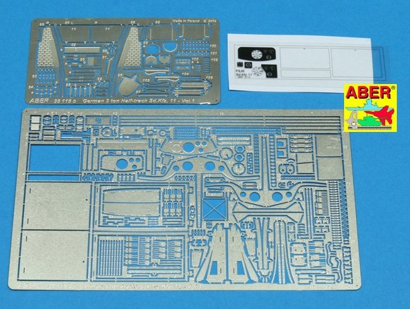 Aber 35115 Sd.Kfz. 11 Vol.1 ensemble de base (AFV) (1/35)