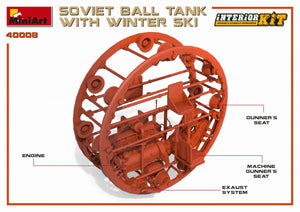 MiniArt 40008 SOVIET BALL TANK w/ WINTER SKI. INTERIOR KIT 1/35 – image 17