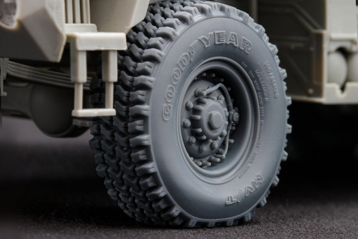 ScaleX WM 35012S HIMARS V2 Sagged wheel set (for Trumpeter) 1/35