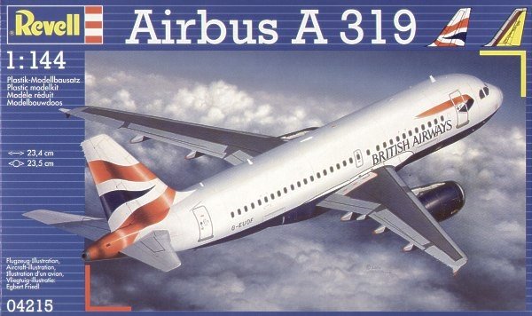 Revell 04215 Airbus A 319 1/144