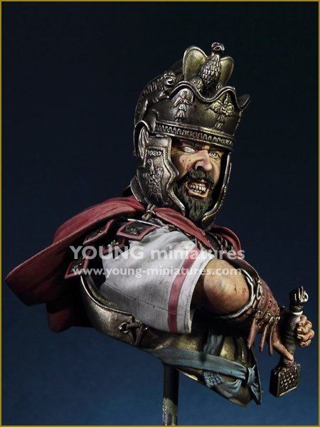 Young Miniatures YH1843 Roman Cavalry Officer- Theilenhofen Germany 2nd C. AD 1/10 – image 5