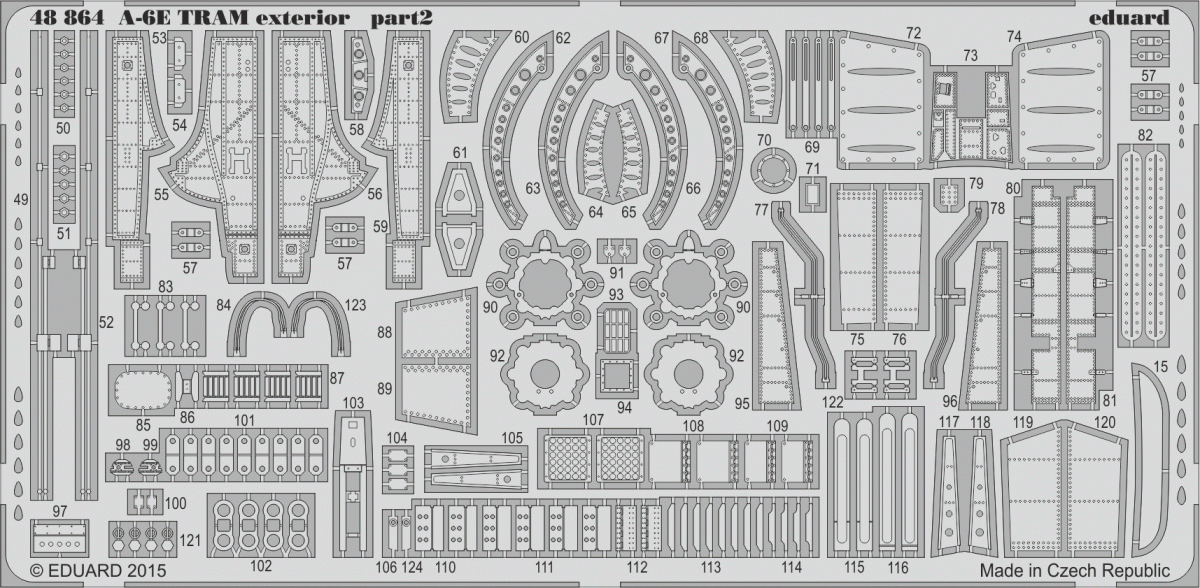 Eduard 48864 A-6E TRAM exterior 1/48 HOBBY BOSS – zdjęcie 2