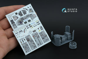 Quinta Studio QDS+32231 Tornado ECR German 3D-Printed &amp;amp; colored Interior on decal paper (Italeri) (Small version) (with 3D-printed resin parts) 1/32 – image 2