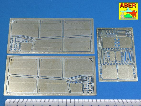 Aber 35234 German Standardpanzer E-75/50 - vol. 2 - additional set - fenders 1/35 – image 2