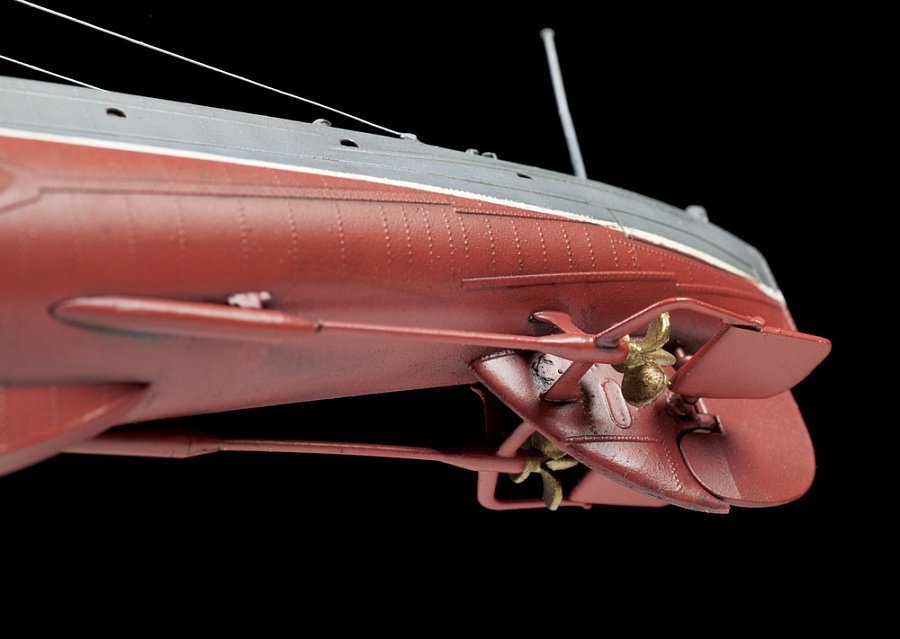 Zvezda 9041 Soviet WWII Submarine SHCHUKA (SHCH) class 1/144 – zdjęcie 5