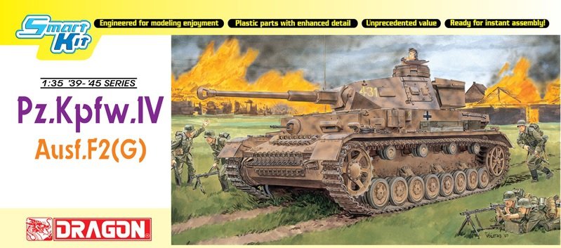 Dragon 6360 Pz.Kpfw IV Ausf. F2 (G) 1/35 – zdjęcie 2