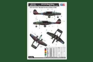 Hobby Boss 87263 P-61C Black Widow 1/72 – immagine 4