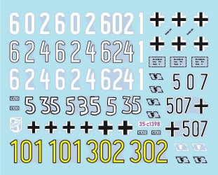 Star Decals 35-C1398 Frundsberg # 3. 10. SS-Panzer Division. PzKpfw IV Ausf H / J, and Panther Ausf A / G 1/35 – zdjęcie 2