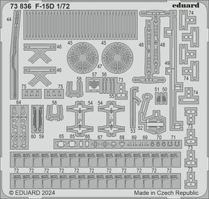 Eduard 73836 F-15D FINE MOLDS 1/72 – image 2