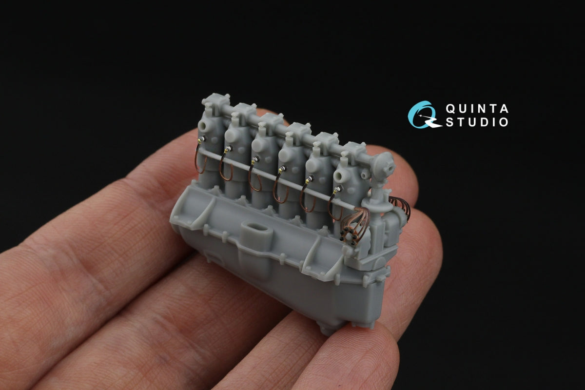 Quinta Studio QP32022 DAIMLER-MERCEDES D.III Electrical wiring, for Roland C.II, Albatros D.I-V, Pfalz D.III/D.XII, Junkers D.1 etc (Wingnut Wings, Roden) 1/32 – zdjęcie 7