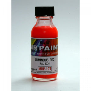 MR. Paint MRP-193 LUMINOUS RED RAL 3024 30ml – zdjęcie 2