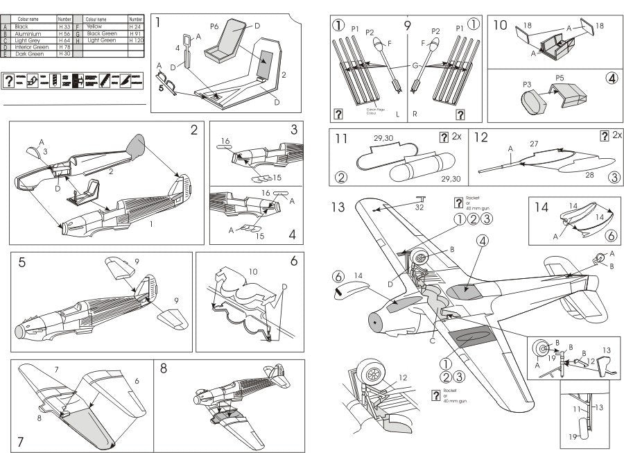 AZ Model AZ7325 Hawker Hurricane Mk.V 1/72 – zdjęcie 3