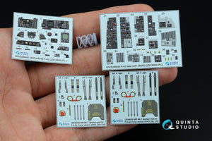 Quinta Studio QD+48449 F-4G late 3D-Printed &amp;amp; coloured Interior on decal paper (Zoukei Mura SWS) (with 3D-printed resin parts) 1/48 – zdjęcie 2