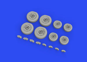 Eduard 648734 CH-47A wheels HOBBY BOSS 1/48 – zdjęcie 2