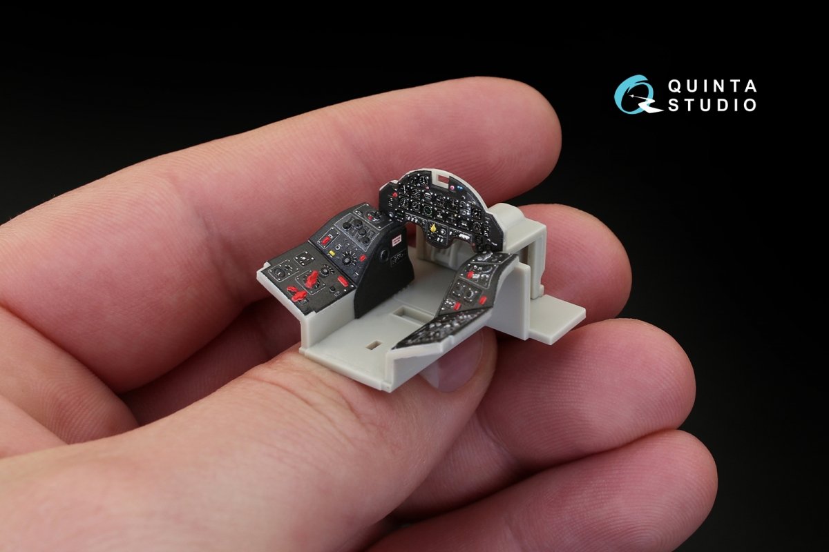 Quinta Studio QD48099 A-1H 3D-Printed &amp;amp; coloured Interior on decal paper (for Tamiya kit) 1/48 – zdjęcie 7