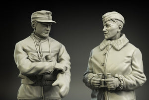 Panzer Art FI35-029 Waffen-SS tank officers winter clotches set 1/35 – zdjęcie 2
