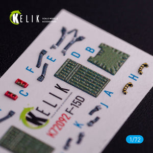 KELIK K72092 F-15D - interior 3D decals for FineMolds kit 1/72 – image 6