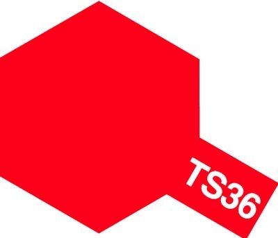 Tamiya TS36 Rouge fluorescent (85036)