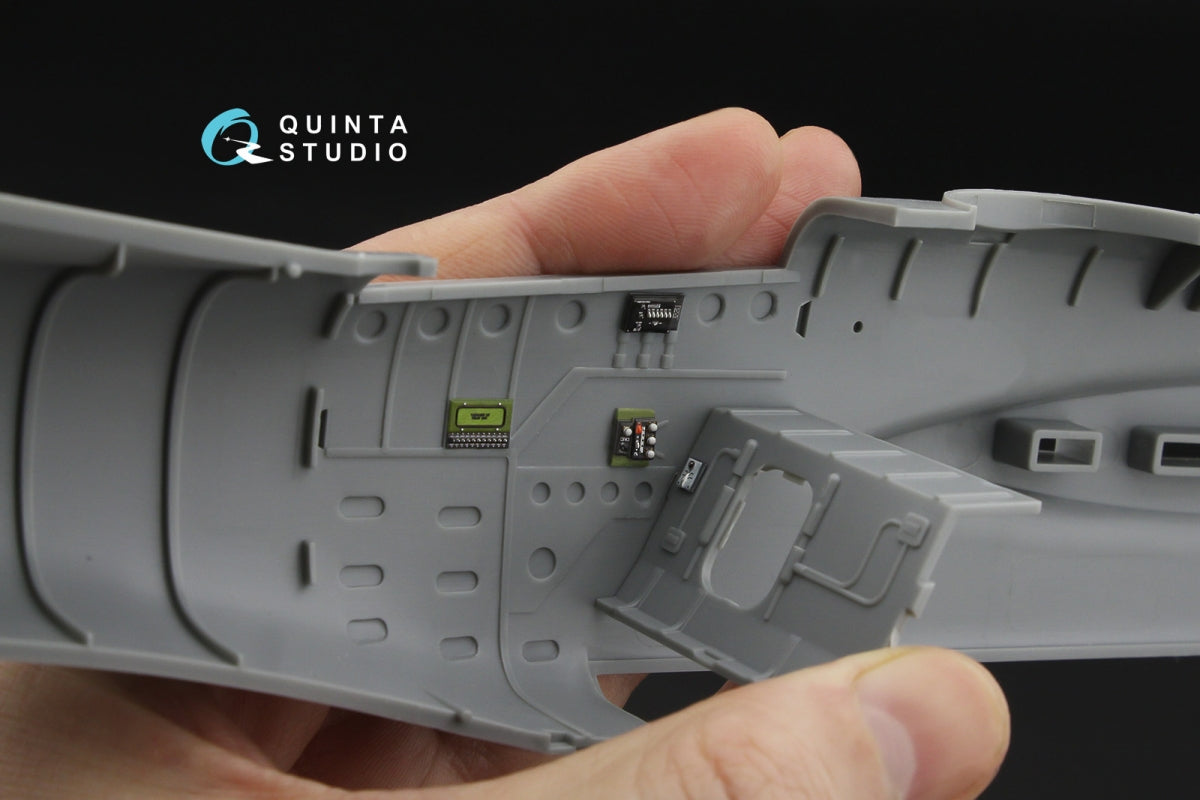 Quinta Studio QD+32250 A-26C Invader 3D-Printed &amp;amp; colored Interior on decal paper (Hobby Boss) (with 3D-printed resin parts) 1/32 – image 9