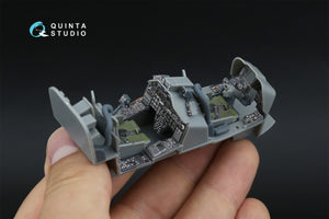 Quinta Studio QD+35153 AH-1W 3D-Printed &amp;amp; colored Interior on decal paper (Trumpeter) (with 3D-printed resin parts) 1/35 – image 5