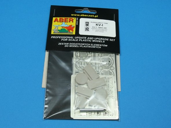 Aber 35143 Radziecki czolg ciezki KW-I cz.1 zestaw podstawowy (TAM) 1/35 – zdjęcie 3