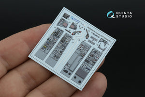 Quinta Studio QD+48519 Tornado ECR 3D-Printed colored Interior on decal paper (Italeri) (with 3D-printed resin parts) 1/48 – image 5