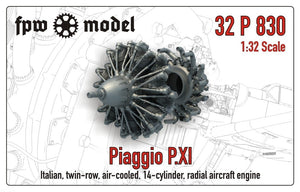 FPW Model 32P830 Piaggio P.XI 1/32