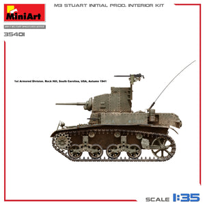 MiniArt 35401 M3 STUART INITIAL PRODUCTION 1/35 – zdjęcie 12