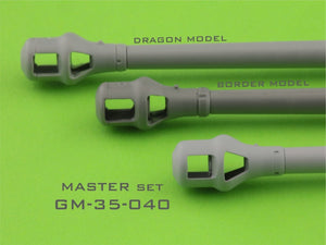 Master GM-35-040 PzKpfw VI Tiger I - 88 mm gun barrel KwK36 L/56 - early version of the muzzle brake 1/35 – image 4