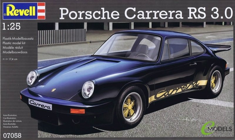 Revell 07058 Porsche Carrera RS 3.0 1/25