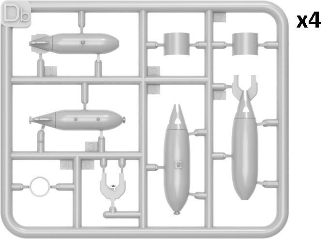 MiniArt 49023 BRITISH BOMBS 1/48