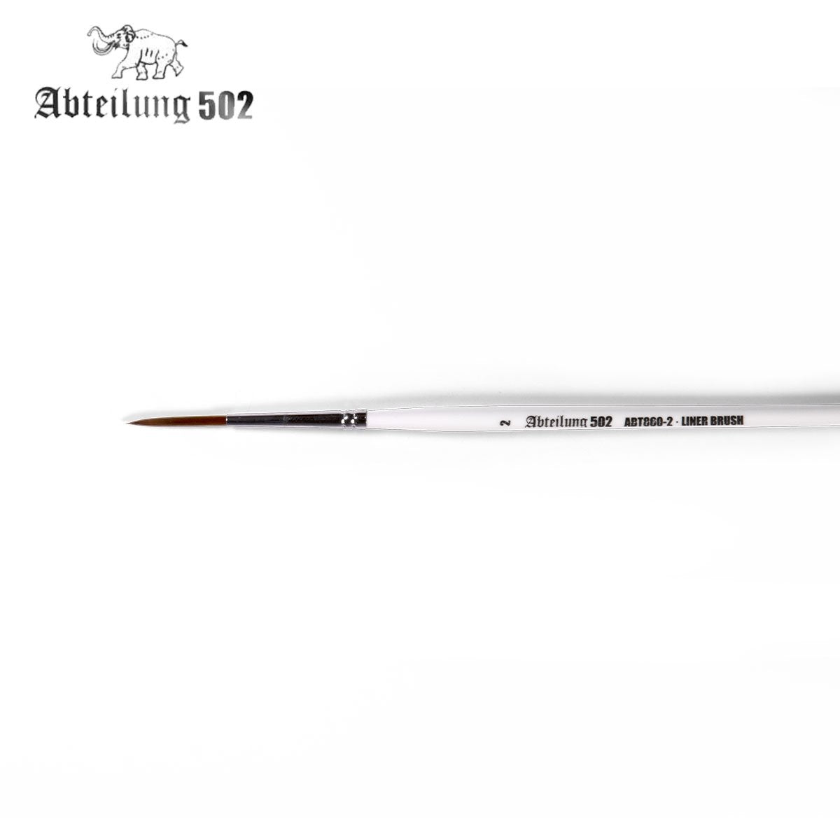 Abteilung 502 ABT860-2 ABT LINER BRUSH 2 (22MM LONG HAIR) – zdjęcie 2