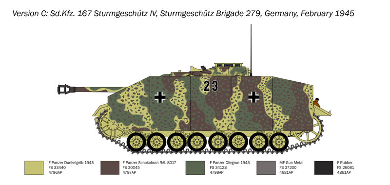 Italeri 0223 Sd. Kfz. 167 SturmGeschutz IV 1/35 – image 6
