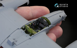 Quinta Studio QD48122 P-38H 3D-Printed &amp;amp; colored Interior on decal paper (for Tamiya kit) 1/48 – image 6