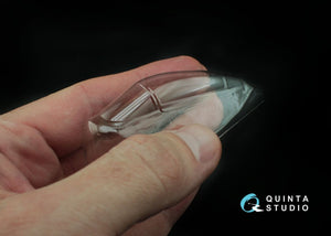 Quinta Studio QC48008 MiG-29 (All single seater version) vacuformed clear canopy (for GWH kits) 1/48 – image 2
