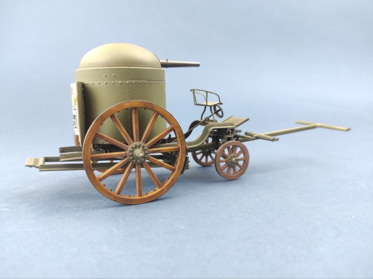 Copper State Models 35011 5,7cm Gruson Fahrpanzer 1/35 – zdjęcie 3