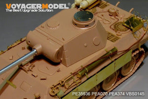 Voyager Model PE35936 WWII German Panther D w/&amp;quot;Stadtgas&amp;quot; Fuel Tanks Basic For MENG TS-038 1/35 – zdjęcie 14