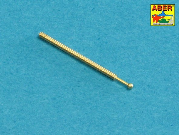 Aber 35L-114 Barrel for Russian 12,7mm heavy machine gun DShK, WWII version (JS-2:; JS-3; JSU-152) 1/35 – immagine 5