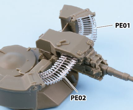 AFV Club AG35059 Ammo Feed Chute PE For Wiesel 1A1/A3 Mk20 1/35 – zdjęcie 3