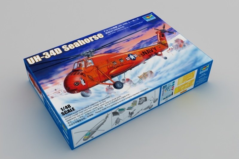 Trumpeter 02886 UH-34D Seahorse 1/48 – image 2