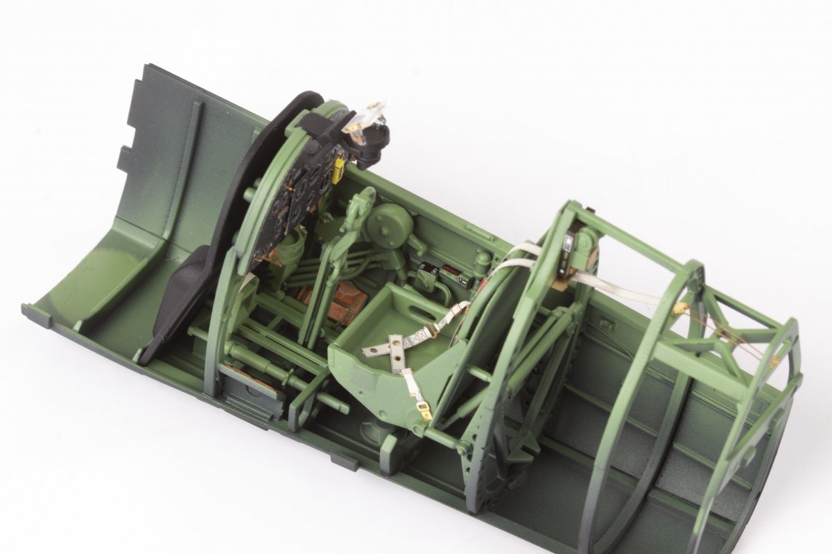Eduard 23037 Spitfire Mk. IXc seatbelts STEEL AIRFIX 1/24 – zdjęcie 3
