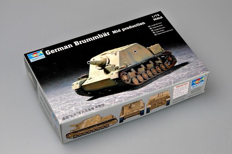 Trumpeter 07211 German Brummbar Mid production 1/72 – zdjęcie 2