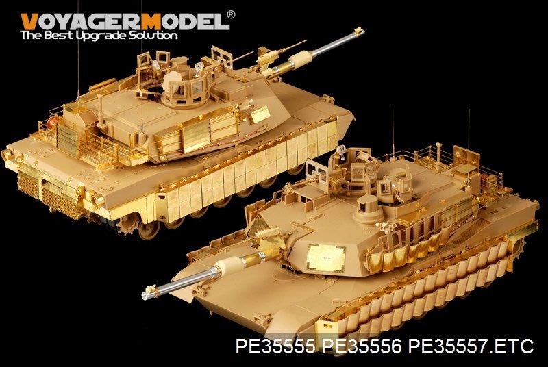 Voyager Model PE35555 Modern US M1A2 SEP Abrams w/TUSK I/II Basic For TAMIYA 35326 1/35 – zdjęcie 3