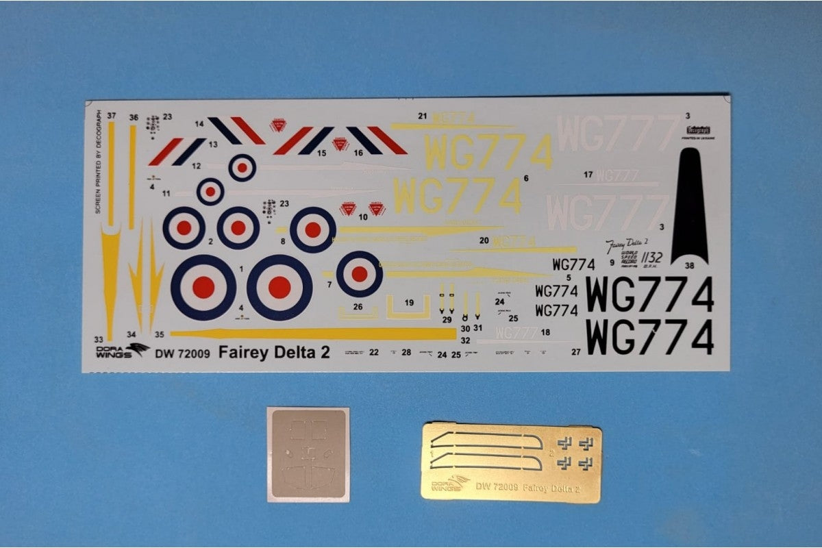 Dora Wings 72009 Fairey Delta 2 British supersonic research aircraft 1/72 – zdjęcie 4