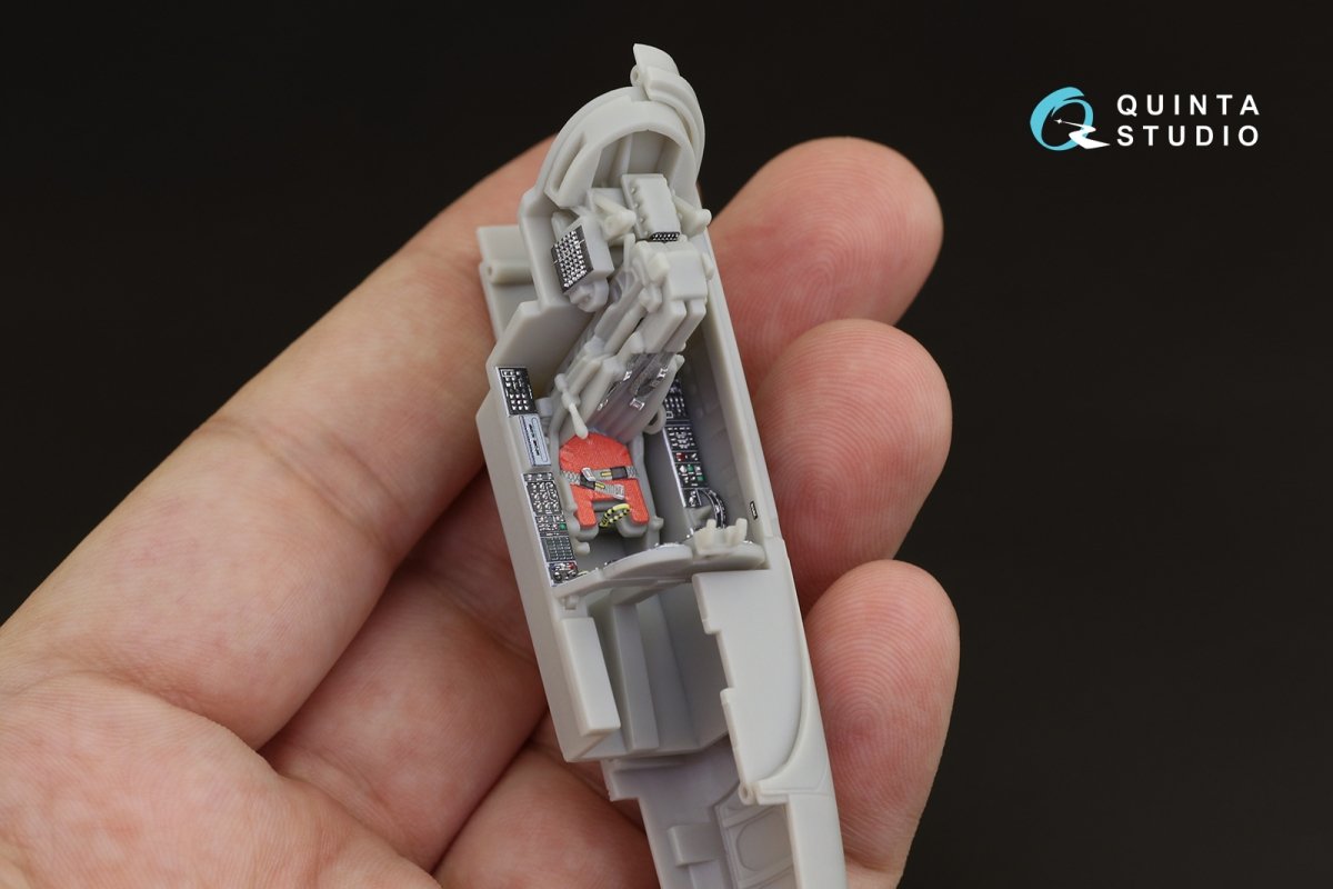 Quinta Studio QD48257 F-20 Tigershark 3D-Printed &amp;amp; colored Interior on decal paper (Freedom Model) 1/48 – image 7