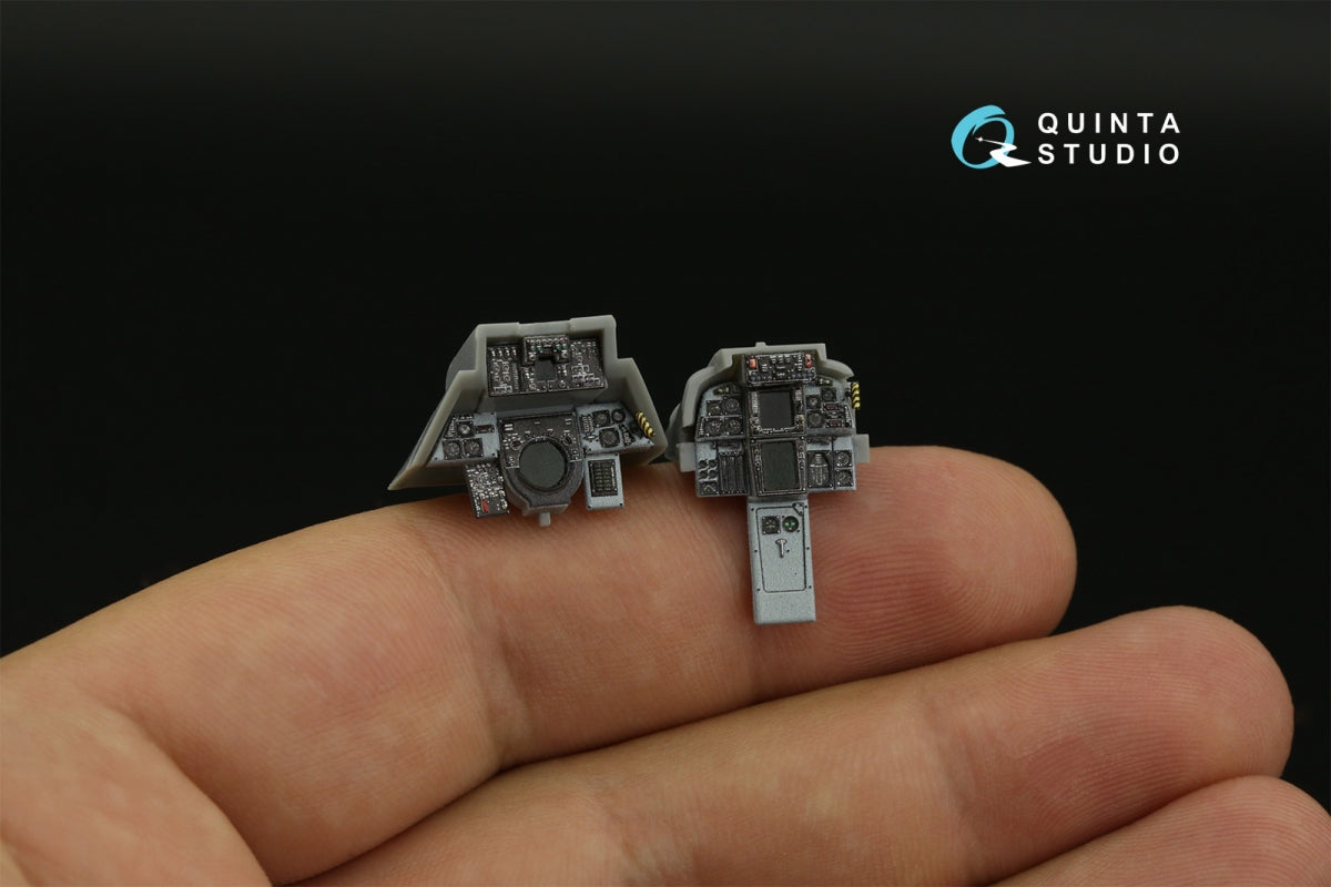 Quinta Studio QD48395 F-14A 3D-Printed &amp;amp; coloured Interior on decal paper (Hobby Boss) 1/48 – zdjęcie 8