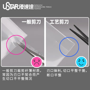 U-Star UA-91251 Precision scissors / Nożyczki precyzyjne – zdjęcie 5